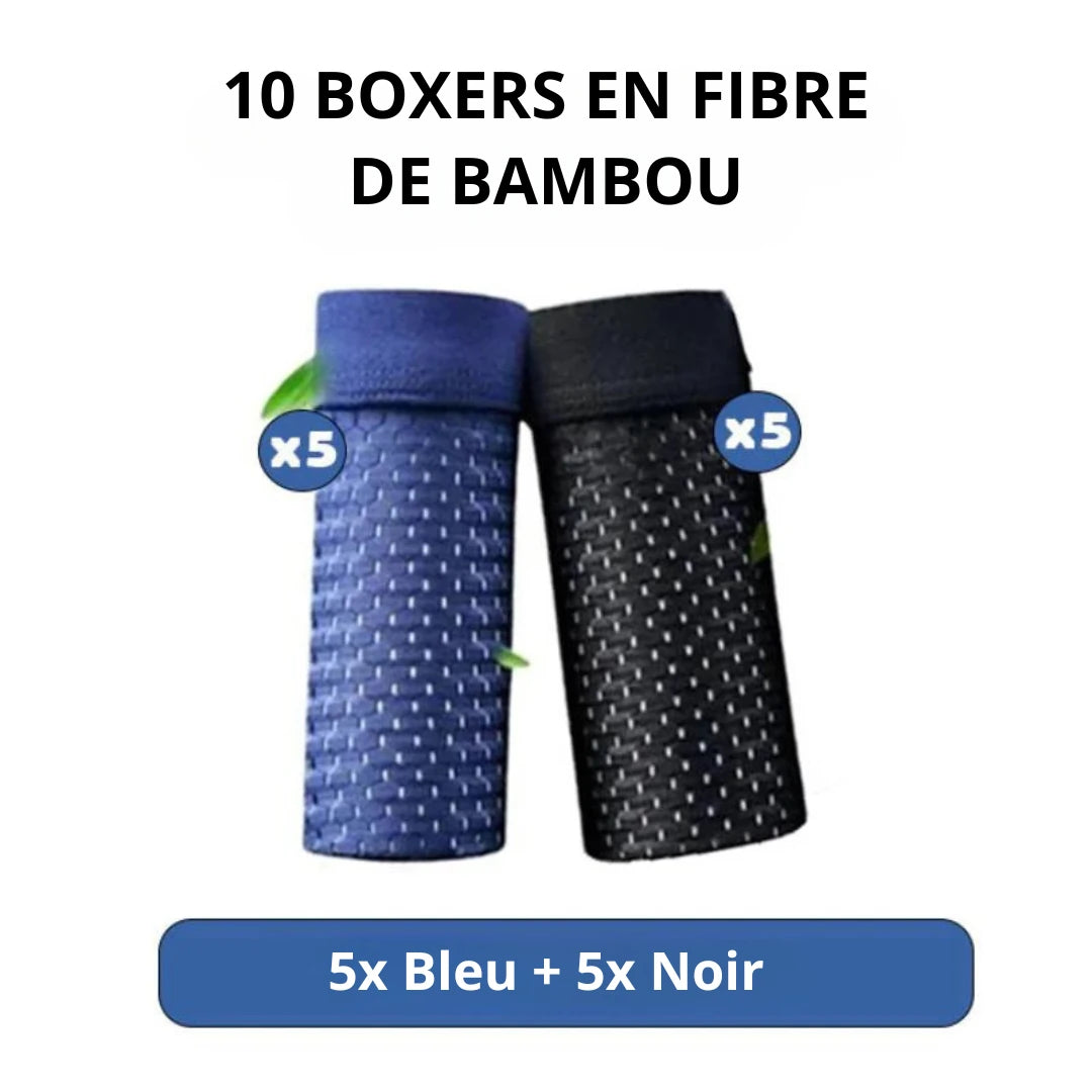 Zanorly™ Boxers en Bambou Écologiques – Confort Doux, Respirant et Durable