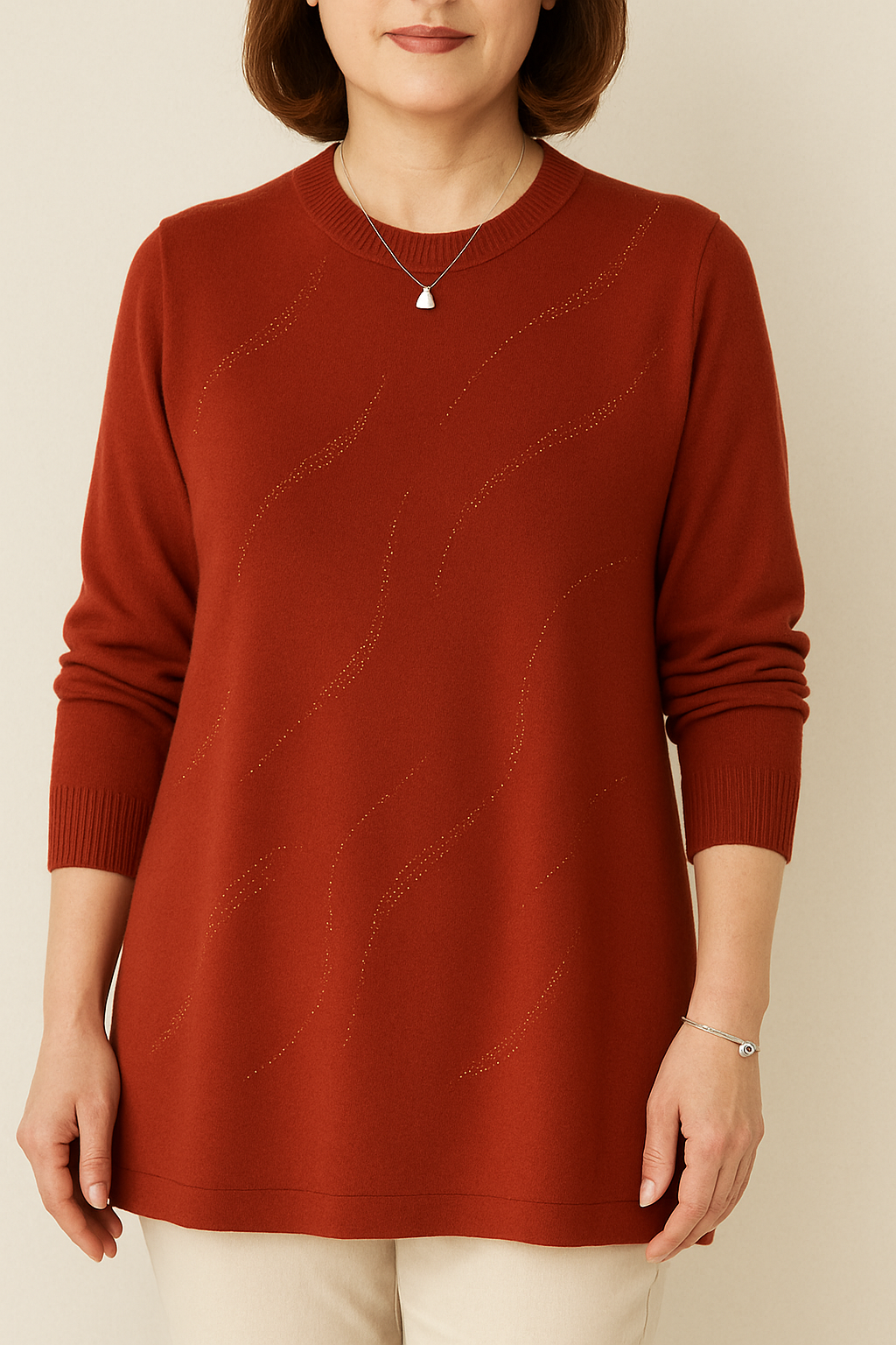 Zanorly™ Douce Bella – Le haut parfait pour dissimuler le ventre avec style, douceur et éclat