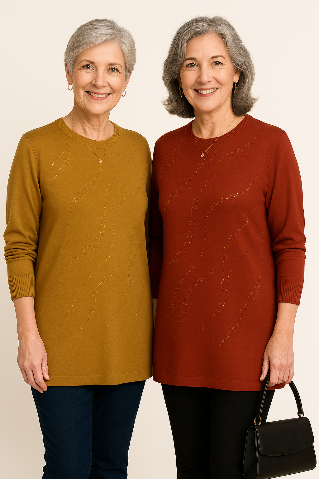 Zanorly™ Douce Bella – Le haut parfait pour dissimuler le ventre avec style, douceur et éclat