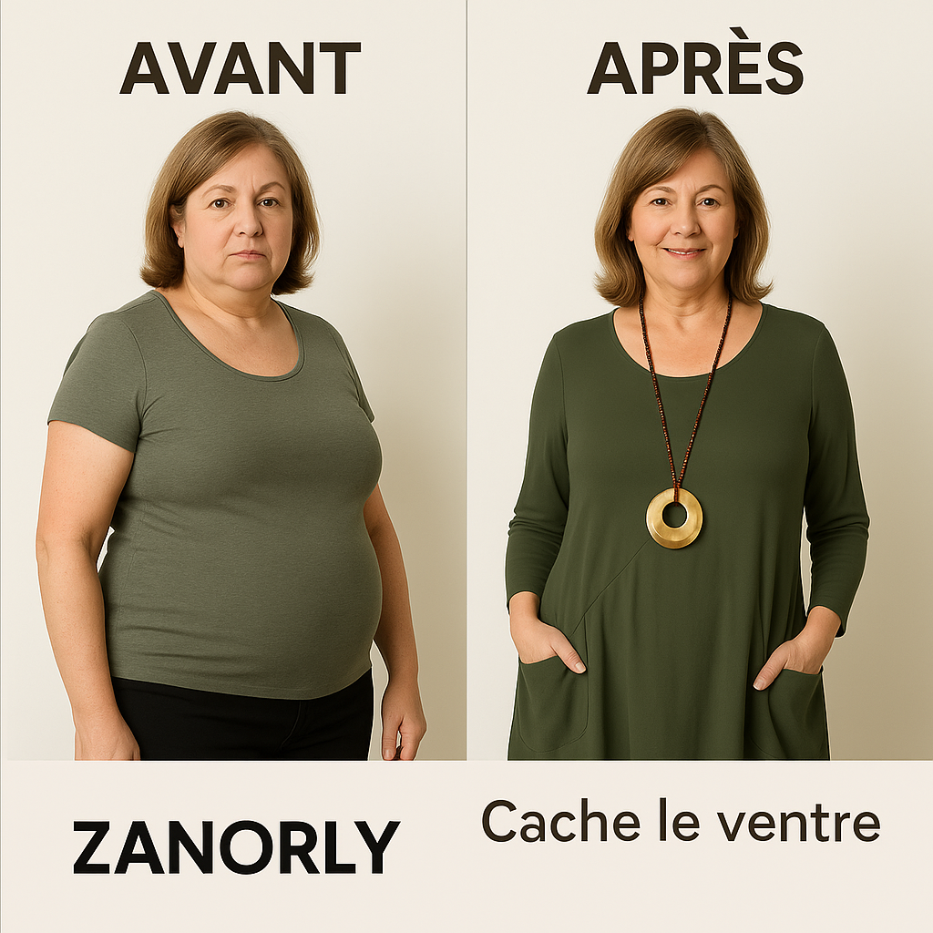 Zanorly™ Sophie Manches Longues - Robe Élégante avec Couverture Raffinée du Ventre