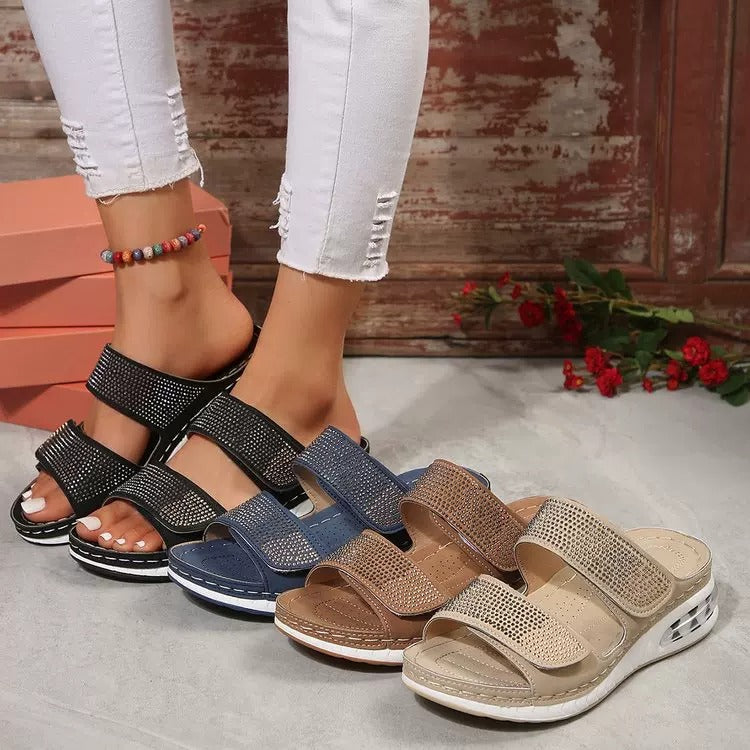 Zanorly™ Sandales Confort Orthopédiques – Maintien, Douceur & Élégance au Quotidien