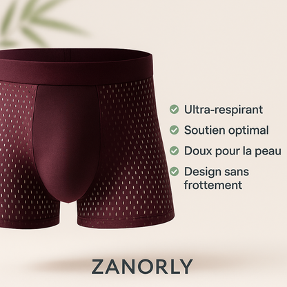 Zanorly™ Boxer Bambou – Confort Ultra-Respirant au Quotidien