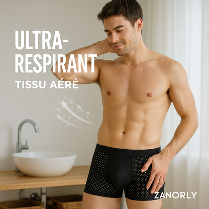 Zanorly™ Boxer Bambou – Confort Ultra-Respirant au Quotidien