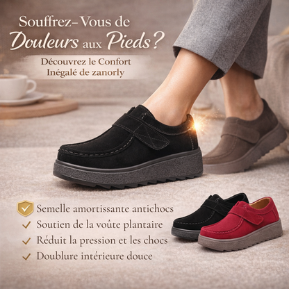 Zanorly Chaussures Confort Orthopédiques Femme – Stabilité, Soutien et Élégance au Quotidien