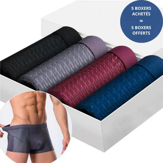 Zanorly™ Boxers en Bambou Écologiques – Confort Doux, Respirant et Durable