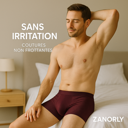 Zanorly™ Boxer Bambou – Confort Ultra-Respirant au Quotidien