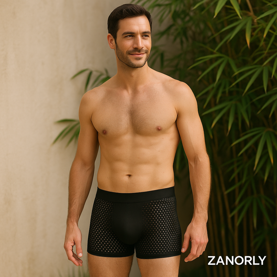 Zanorly™ Boxer Bambou – Confort Ultra-Respirant au Quotidien