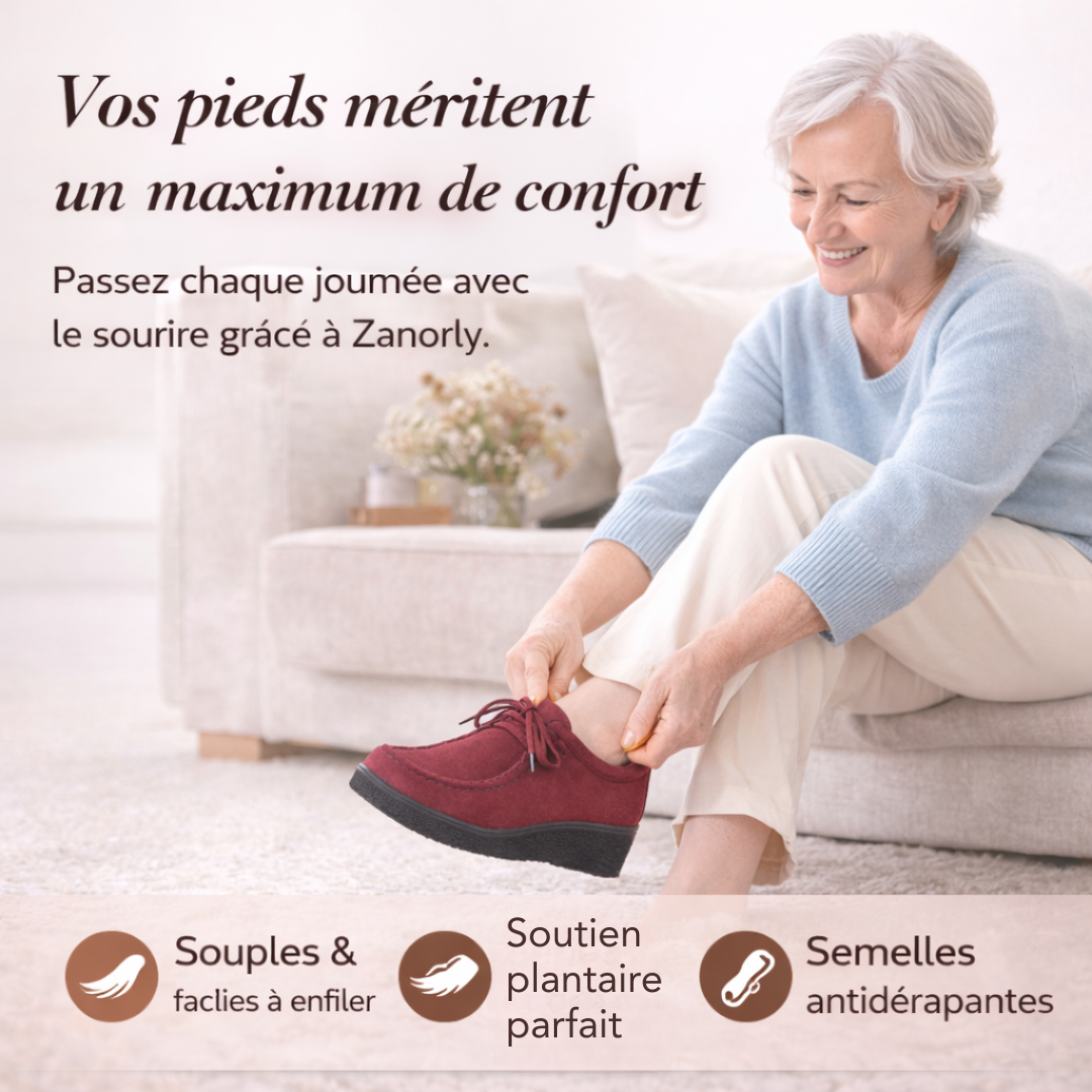 Zanorly™ Chaussures Femme Confort Élégant – Soutien Optimal et Bien-Être au Quotidien