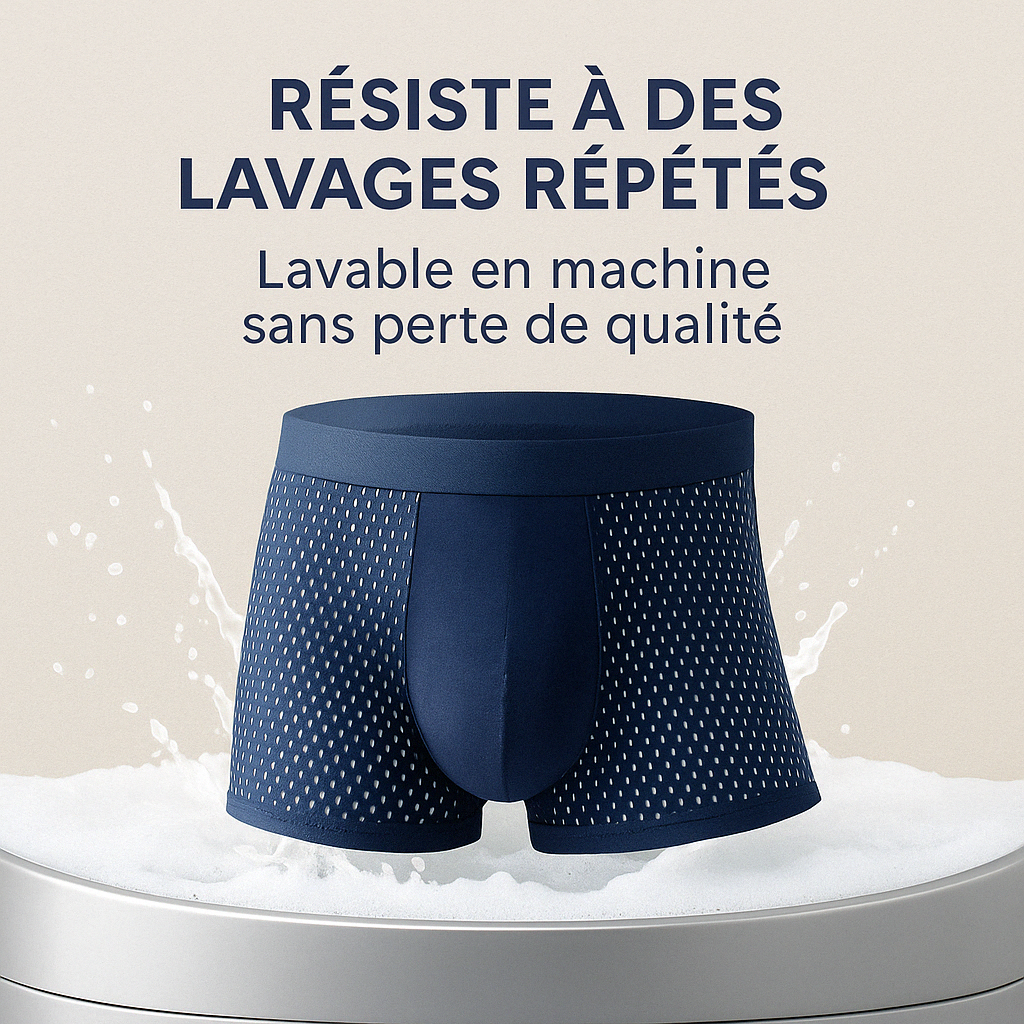 Zanorly™ Boxers en Bambou Écologiques – Confort Doux, Respirant et Durable