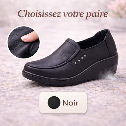 Zanorly™ Élancia – Chaussures Confort Élégantes à Talon Compensé