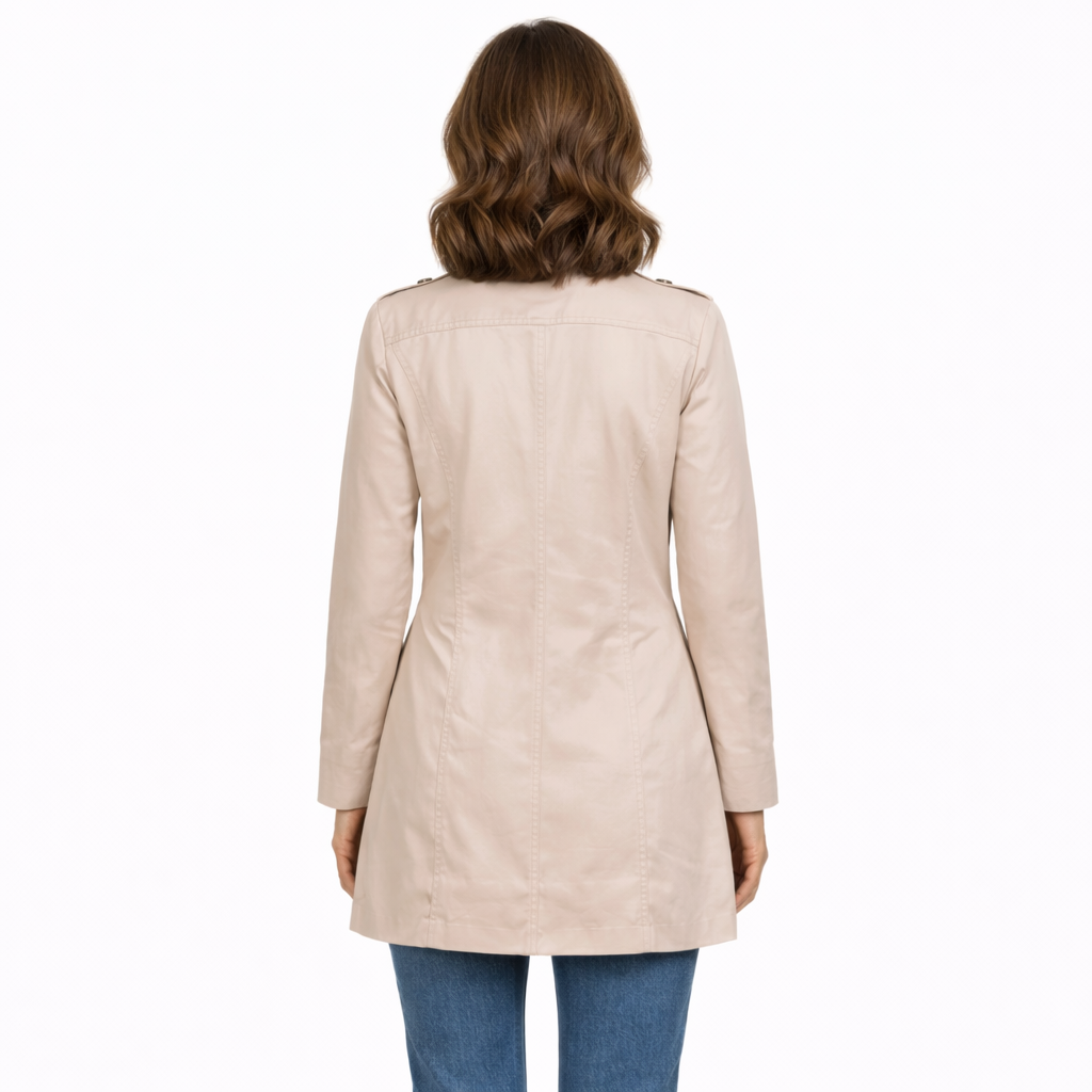 Zanorly™ Manteau Élégance Zip Asymétrique – Chic, Confort & Silhouette Sublimée