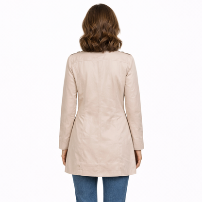 Zanorly™ Manteau Élégance Zip Asymétrique – Chic, Confort & Silhouette Sublimée