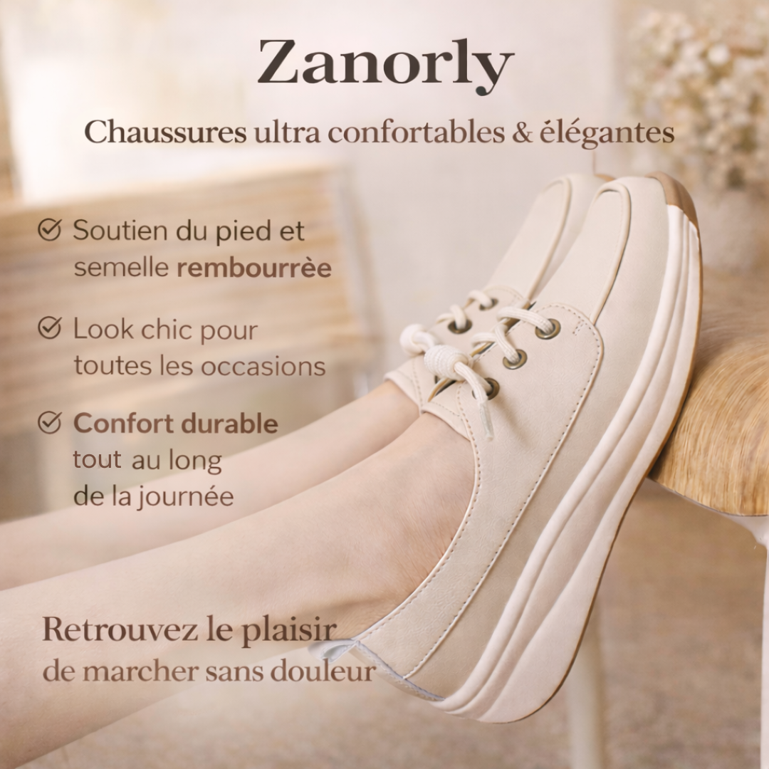 Zanorly™ Marche Sereine – Les Chaussures Confortables Qui Soulagent Vos Pieds Jour Après Jour