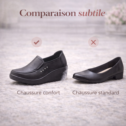 Zanorly™ Élancia – Chaussures Confort Élégantes à Talon Compensé