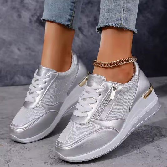 Zanorly™ Silvéa – Sneakers Élégantes & Confort Absolu