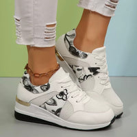 Blanc Floral & Noir