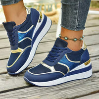 Bleu marine & or