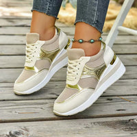 Beige crème & or