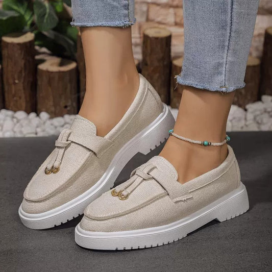 Zanorly™ Mocassins Confort Orthopédiques Femme – Élégance Classique & Soutien Optimal pour un Confort Quotidien