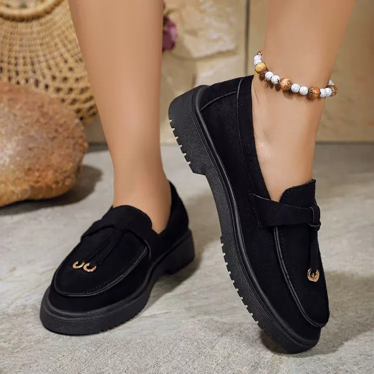 Zanorly™ Mocassins Confort Orthopédiques Femme – Élégance Classique & Soutien Optimal pour un Confort Quotidien