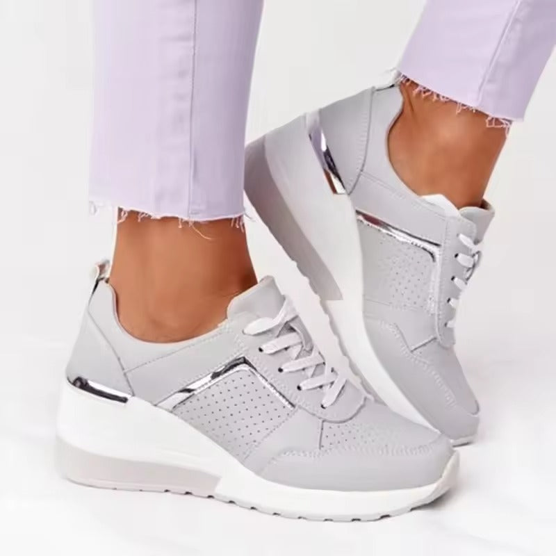 Zanorly™ Sneakers Compensées Confort – Élégance, Stabilité et Bien-Être au Quotidien