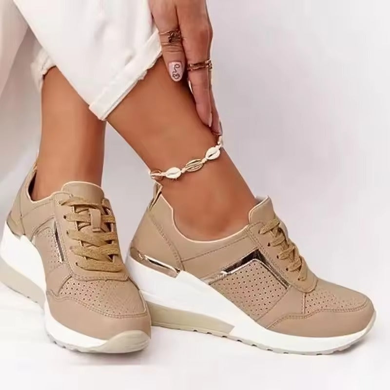 Zanorly™ Sneakers Compensées Confort – Élégance, Stabilité et Bien-Être au Quotidien