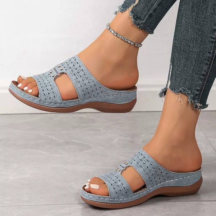 Zanorly™ Sandales Confort Orthopédiques – Soutien Parfait & Marche Sans Douleur