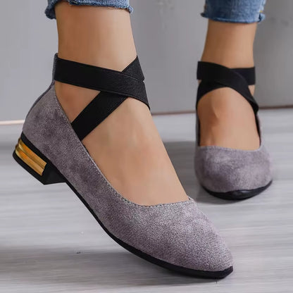 Zanorly™ Ballerines Confort Élégance – Maintien Stable & Semelle Anti-Douleur
