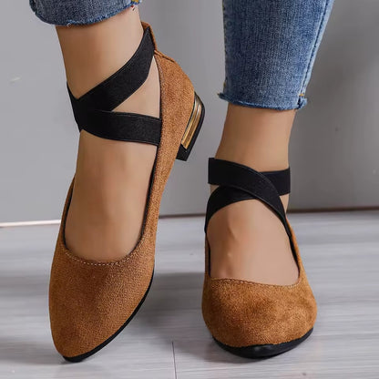 Zanorly™ Ballerines Confort Élégance – Maintien Stable & Semelle Anti-Douleur