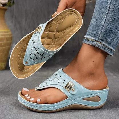 Zanorly™ Sandales Confort Orthopédiques – Maintien Parfait & Élégance au Quotidien