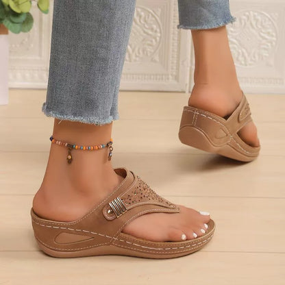 Zanorly™ Sandales Confort Orthopédiques – Élégance, Maintien & Légèreté au Quotidien
