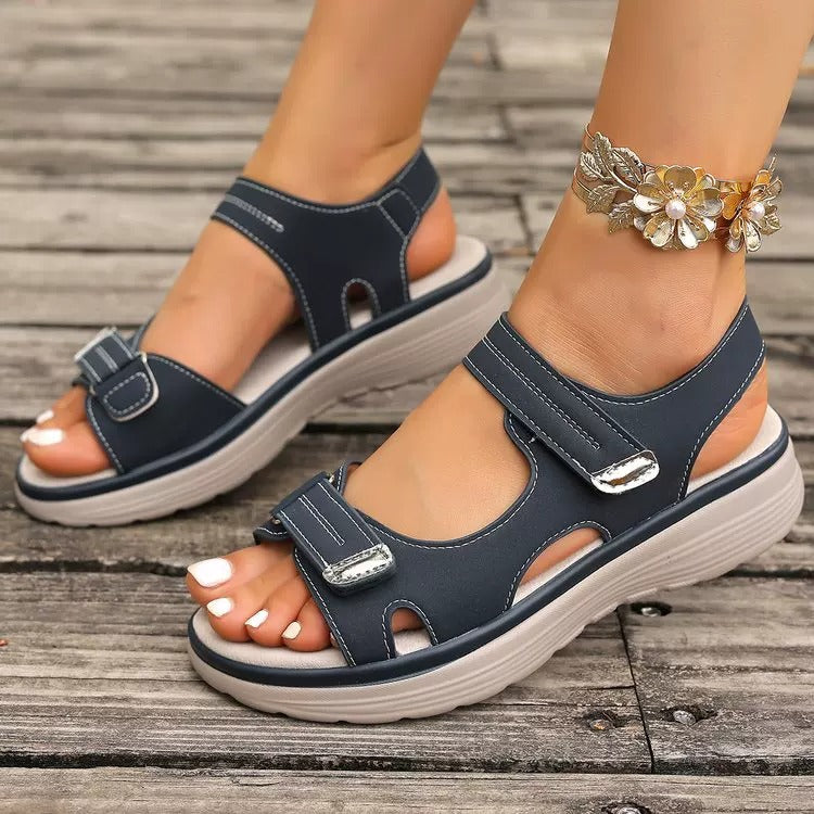 Sandales Confort Orthopédiques Zanorly™ – Maintien Parfait & Marche Sans Douleur