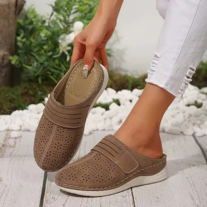 Zanorly™ Mules Confort Orthopédiques – Chaussures Respirantes à Enfiler avec Soutien & Amorti