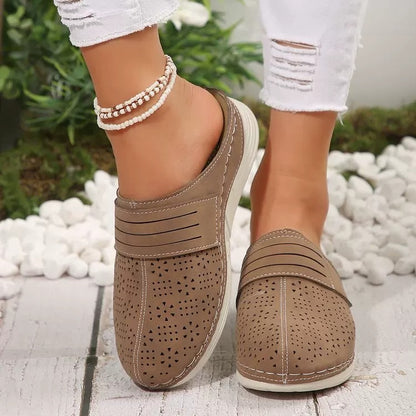 Zanorly™ Mules Confort Orthopédiques – Chaussures Respirantes à Enfiler avec Soutien & Amorti
