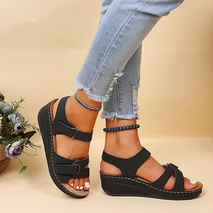 Zanorly™ Sandales Confort Orthopédiques – Soutien Parfait & Marche Sans Douleur
