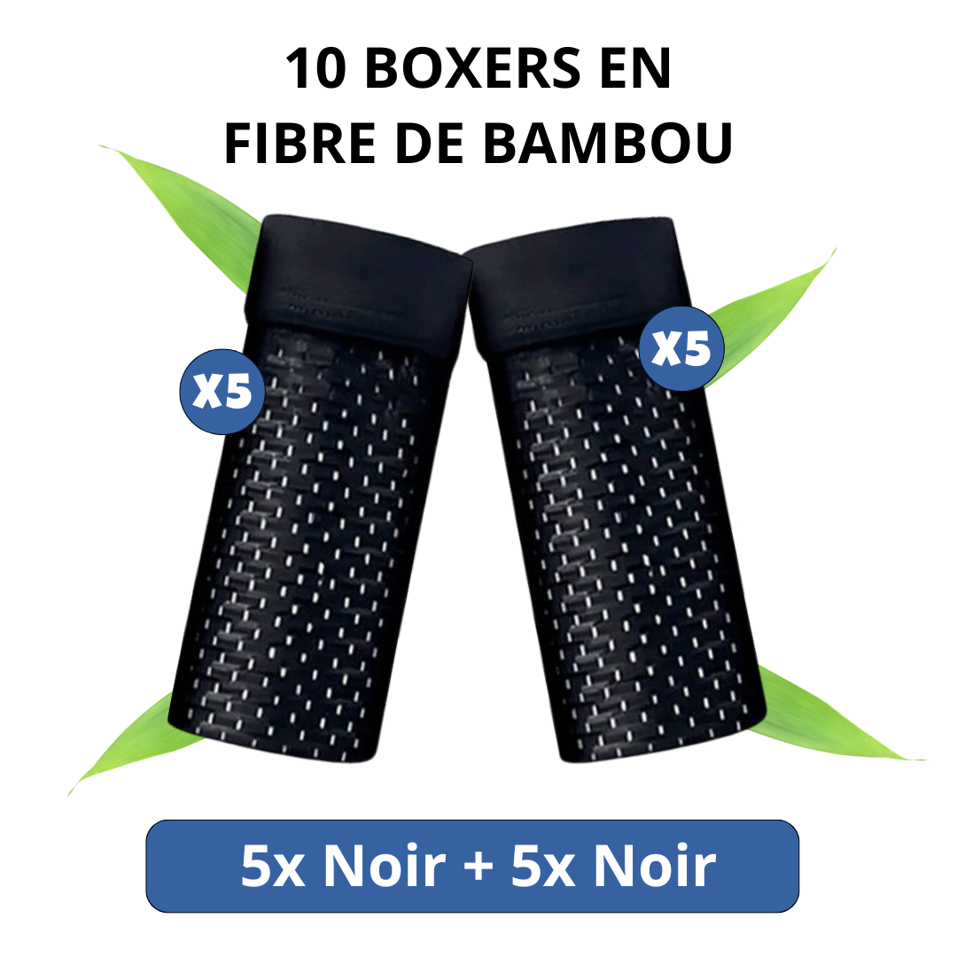Zanorly™ Boxers en Bambou Écologiques – Confort Doux, Respirant et Durable