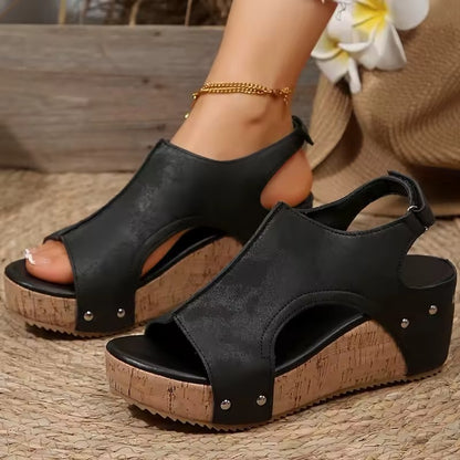 Zanorly™ Sandales Confort Élégance – Soutien Stable & Style Raffiné pour un Quotidien Sans Douleur