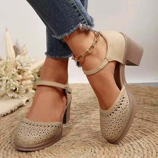 Zanorly™ Élégance Confort – Chaussures à Talon Stable Ultra-Confortables pour Femmes