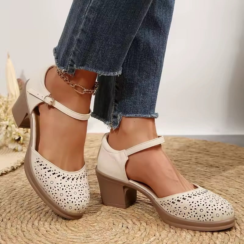 Zanorly™ Élégance Confort – Chaussures à Talon Stable Ultra-Confortables pour Femmes