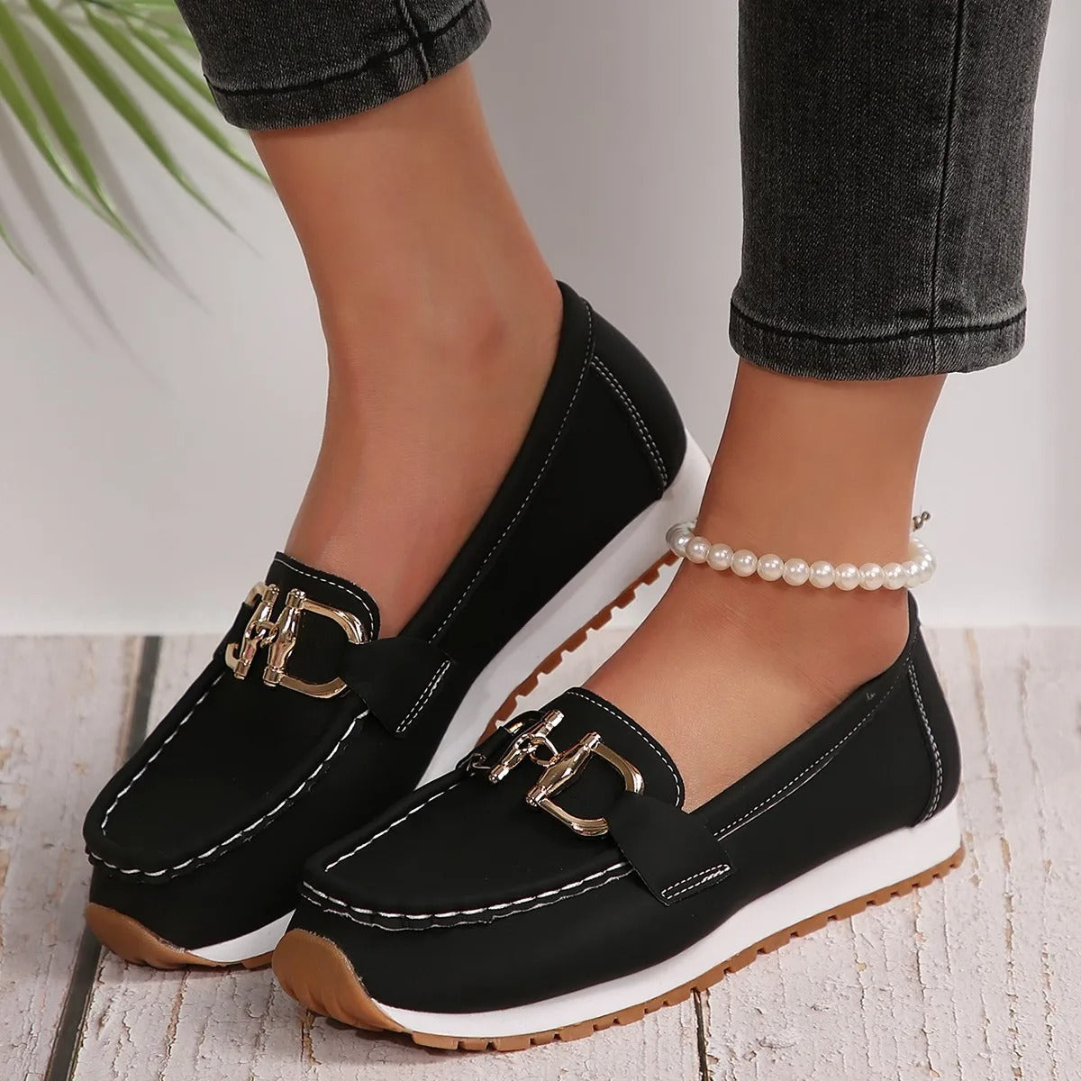 Zanorly™ Élise – Mocassins Confort Élégants pour Femmes | Soutien, Légèreté & Style au Quotidien