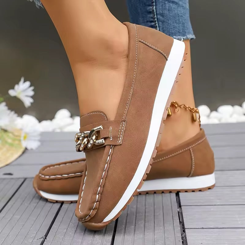 Zanorly™ Mocassins Élégance Confort – Chaussures Faciles à Enfiler pour un Confort Quotidien
