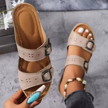 Zanorly™ Sandales Confort Élégance – Soutien & Bien-Être au Quotidien