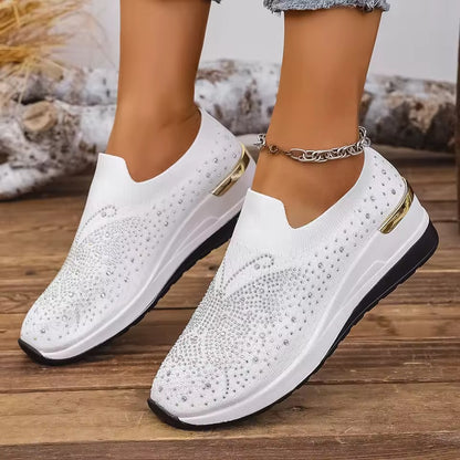 Zanorly™ Élégance Confort – Baskets Souples Sans Lacets avec Semelle Orthopédique