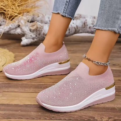 Zanorly™ Élégance Confort – Baskets Souples Sans Lacets avec Semelle Orthopédique
