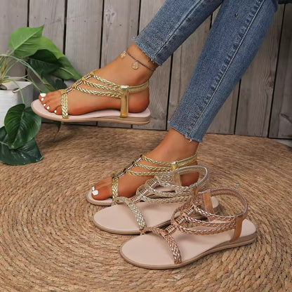 Zanorly™ Sandales Confort Élégance – Maintien Doux, Style Raffiné & Bien-Être au Quotidien