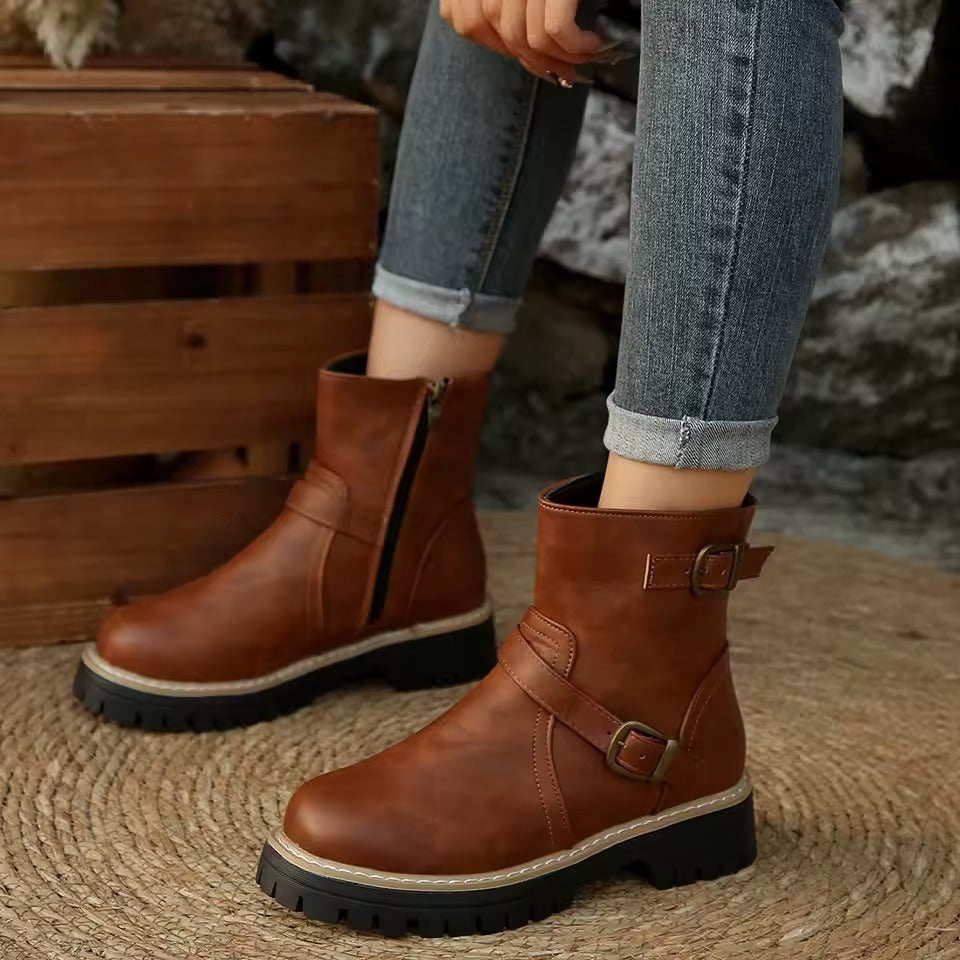 Zanorly™ Bottines Élégance Confort – Style Intemporel & Maintien Optimal pour le Quotidien