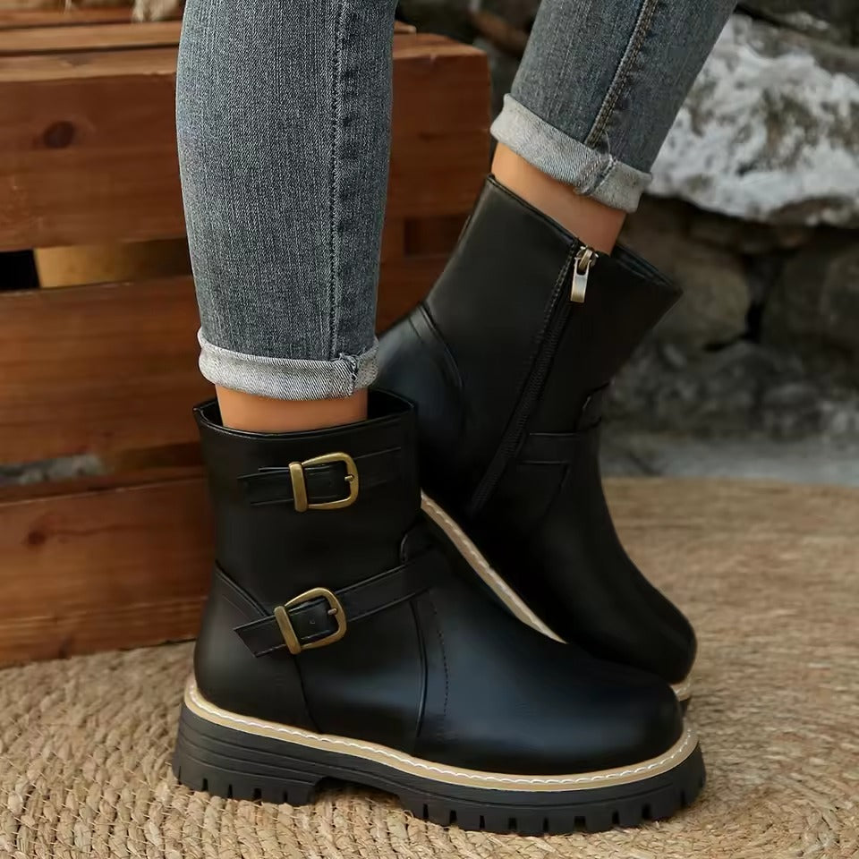 Zanorly™ Bottines Élégance Confort – Style Intemporel & Maintien Optimal pour le Quotidien