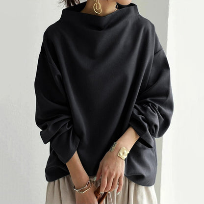 Zanorly™ Betty - Pull à Col Haut | Masque le Ventre et Affine la Silhouette