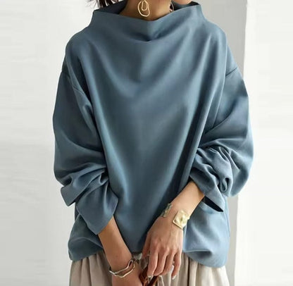 Zanorly™ Betty - Pull à Col Haut | Masque le Ventre et Affine la Silhouette