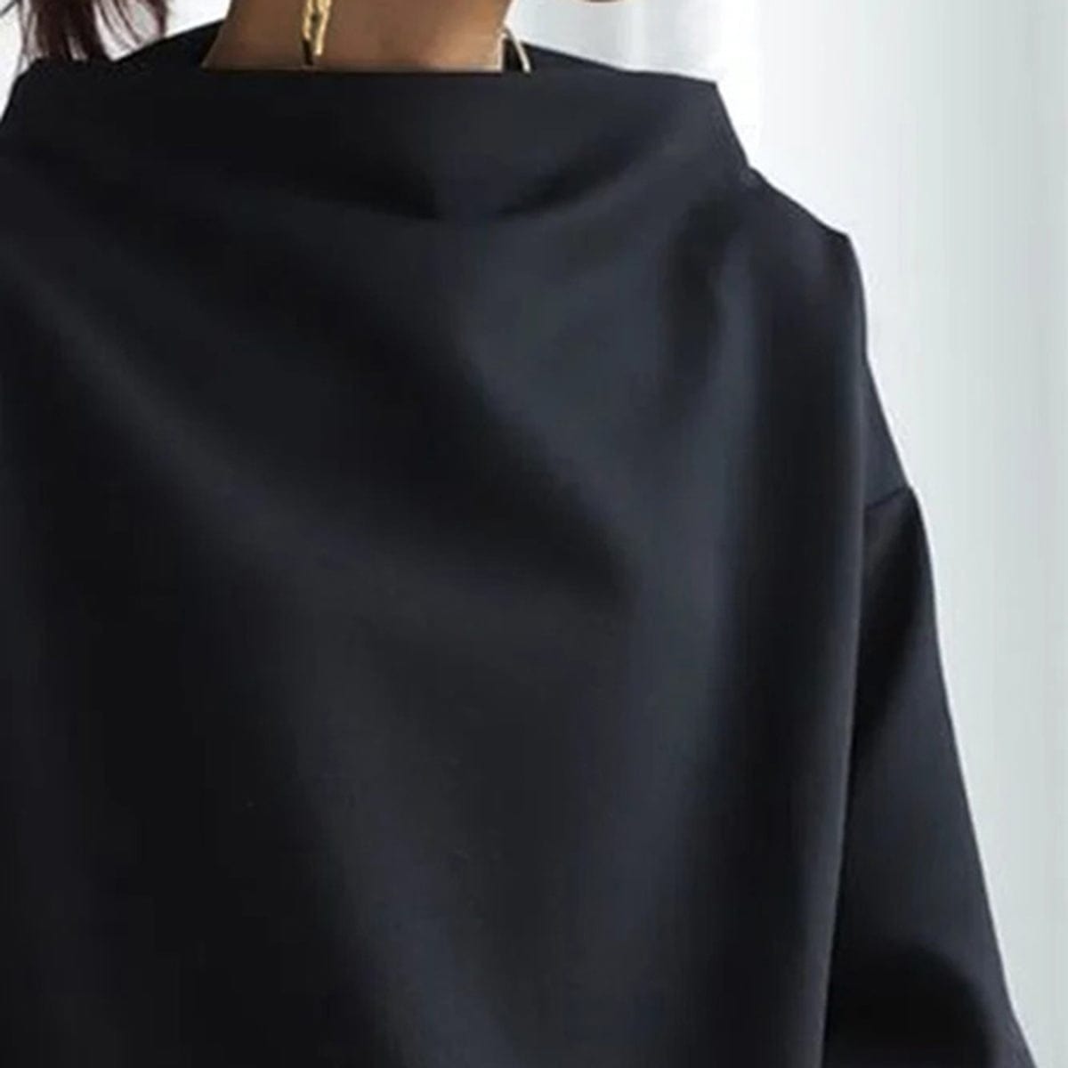 Zanorly™ Betty - Pull à Col Haut | Masque le Ventre et Affine la Silhouette